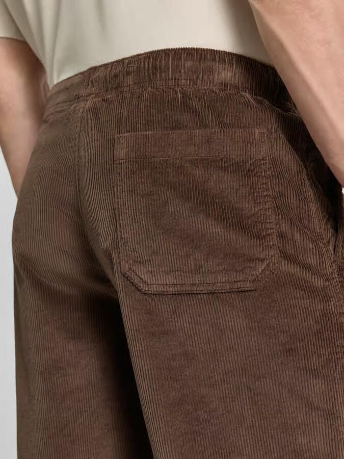 Selected Homme regular fit sweatshorts van katoenmix model 'JACE'
