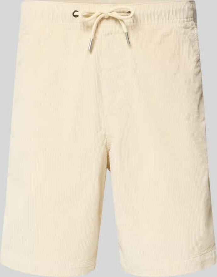 SELECTED MEN Heren Broeken Slhregular-jace Corduroy Shorts Noos Beige - Foto 6