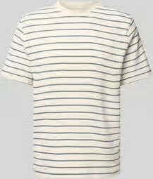 Selected regular fit T-shirt van katoenmix model 'DJANGO'