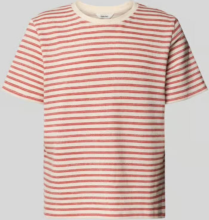 Selected Homme regular fit T-shirt van katoenmix model 'KEVIN' - Foto 2