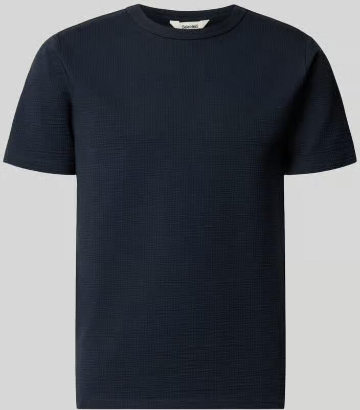 Selected Homme regular fit T-shirt van katoenmix model 'SANDER' - Foto 5