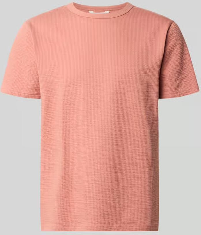 Selected Homme regular fit T-shirt van katoenmix model 'SANDER' - Foto 4