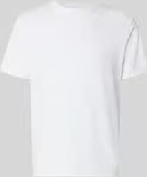 Selected regular fit T-shirt van katoenmix model 'SPENCER' - Foto 4
