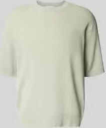 Selected regular fit T-shirt van pure biologisch katoen model 'MATTIS'