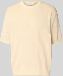 Selected regular fit T-shirt van pure biologisch katoen model 'MATTIS'