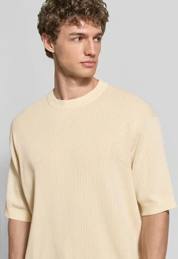 Selected Homme regular fit T-shirt van pure biologisch katoen model 'MATTIS'