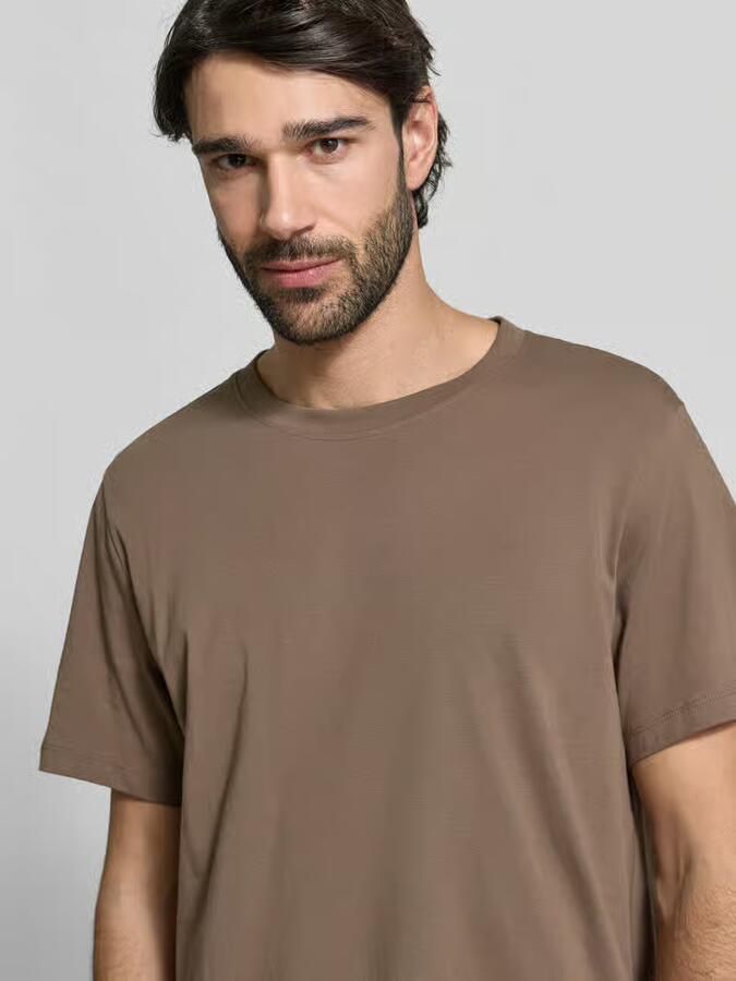 Selected Homme Regular fit T-shirt van puur katoen model 'ASPAN' - Foto 2