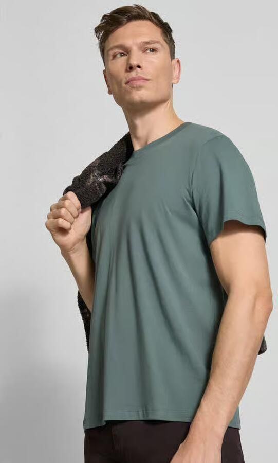 Selected Homme Regular fit T-shirt van puur katoen model 'ASPAN' - Foto 2