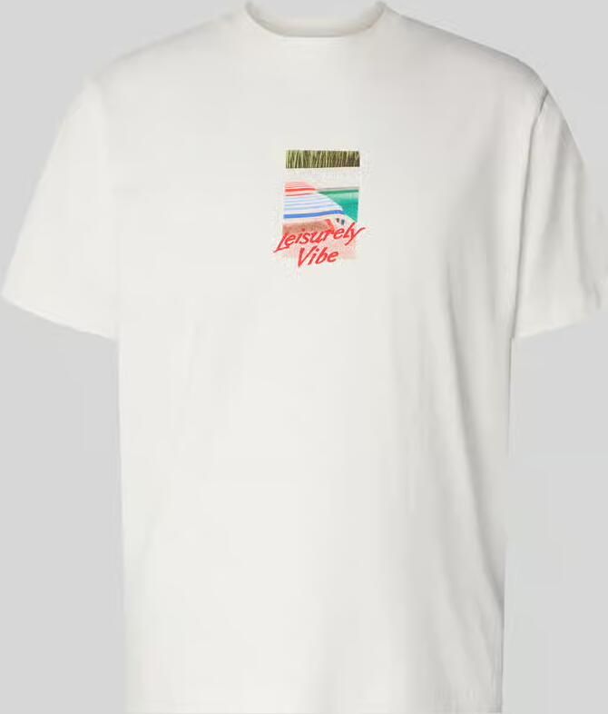 Selected Homme regular fit T-shirt van puur katoen model 'ASPEN' - Foto 4
