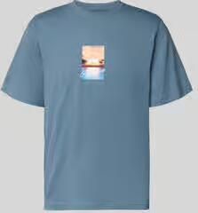 Selected regular fit T-shirt van puur katoen model 'ASPEN' - Foto 3