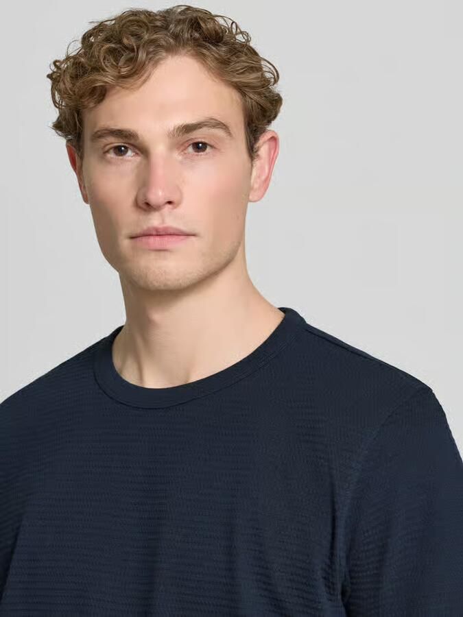 Selected Homme regular fit T-shirt van puur katoen model 'COOPER'