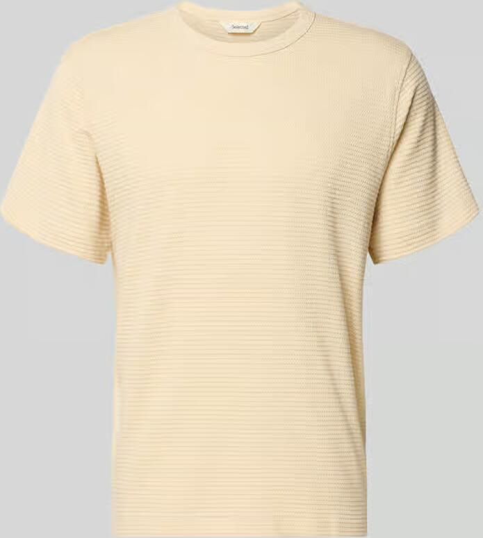 Selected regular fit T-shirt van puur katoen model 'COOPER' - Foto 2