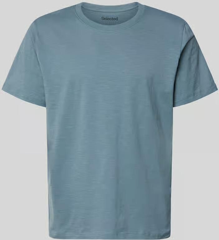 Selected Homme regular fit T-shirt van puur katoen model 'HASPEN' - Foto 2