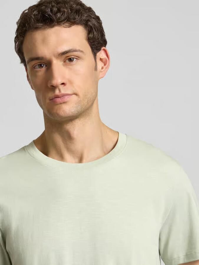 Selected Homme regular fit T-shirt van puur katoen model 'HASPEN'