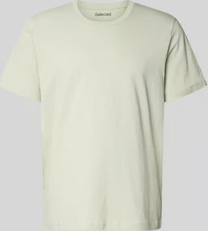 Selected Homme regular fit T-shirt van puur katoen model 'HASPEN' - Foto 2