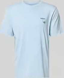 Selected regular fit T-shirt van puur katoen model 'HASPEN' - Foto 4