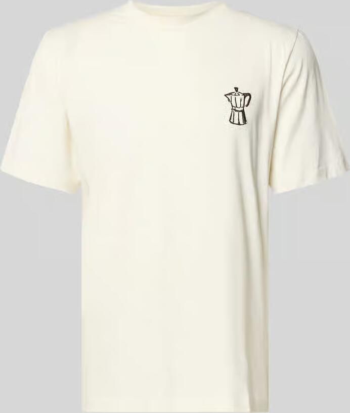 Selected Homme regular fit T-shirt van puur katoen model 'HASPEN' - Foto 2
