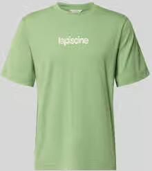 SELECTED MEN Heren Polo's & T-shirts Slhaspen Graphic Ss Tee Mint - Foto 5