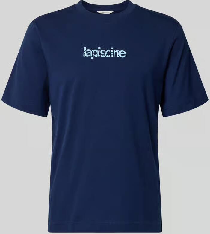 Selected regular fit T-shirt van puur katoen model 'HASPEN' - Foto 2