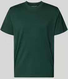 Selected regular fit T-shirt van puur katoen model 'HASPEN'
