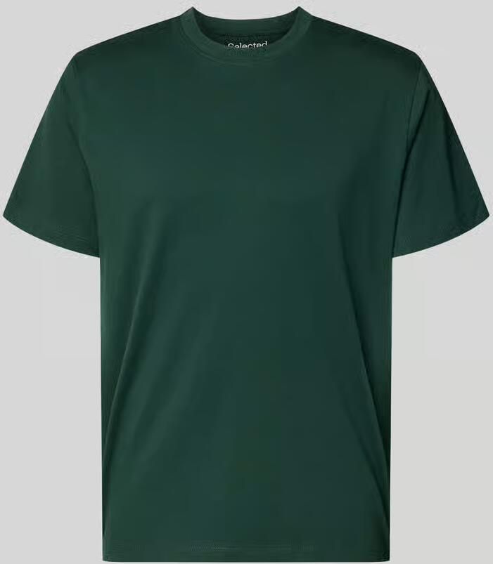 Selected Homme regular fit T-shirt van puur katoen model 'HASPEN' - Foto 2
