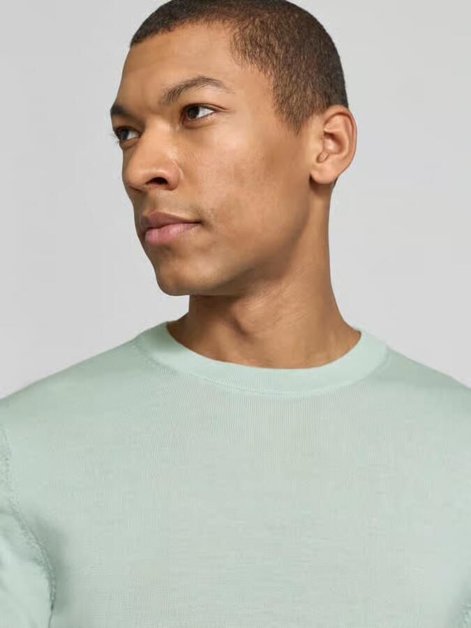 Selected Homme Regular Fit trui van pure wol model 'TRAY' - Foto 2