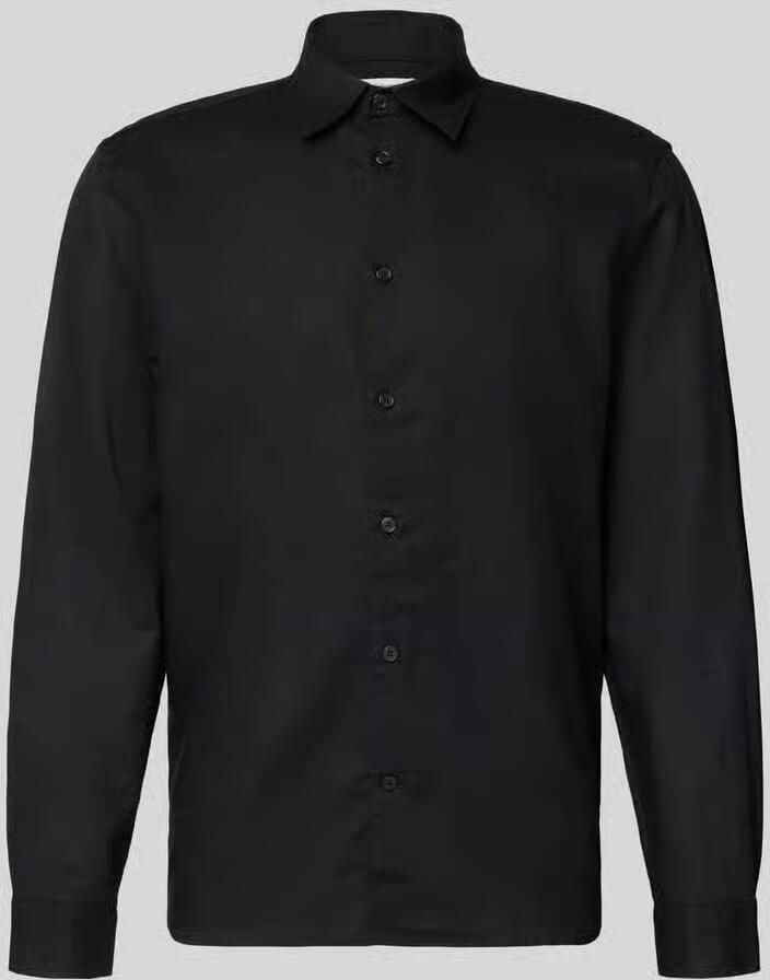 Selected Homme regular fit vrijetijdsoverhemd van mix van katoen en linnen model 'CLAY LINENBLEND' - Foto 2