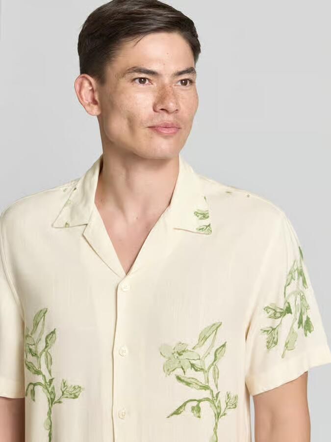 Selected Homme regular fit vrijetijdsoverhemd van pure viscose model 'TERRY'