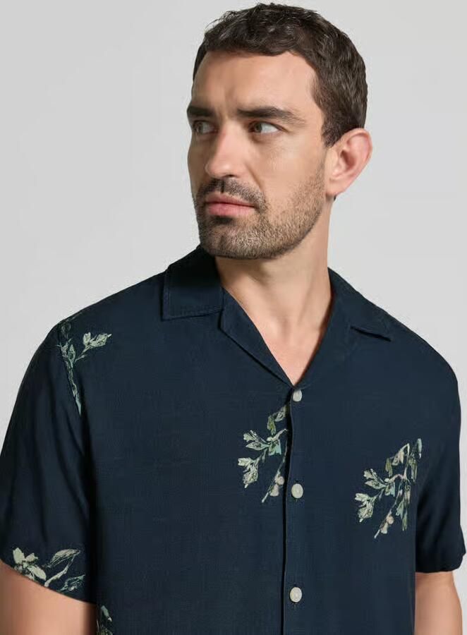 Selected Homme regular fit vrijetijdsoverhemd van pure viscose model 'TERRY' - Foto 2