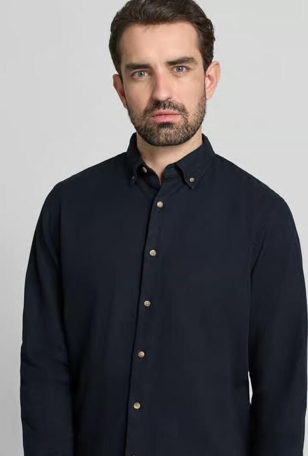 Selected Homme Regular fit vrijetijdsoverhemd van puur biologisch katoen model 'REGNOAH' - Foto 2