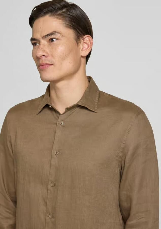 Selected Homme regular fit vrijetijdsoverhemd van puur linnen model 'KYLIAN'