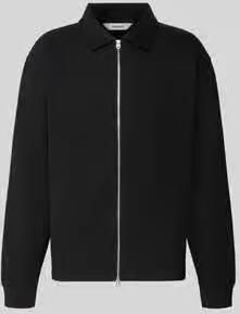 SELECTED MEN Heren Overshirts Slhtom Soft Full Zip Sweat Noos Zwart - Foto 5