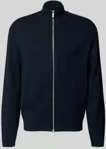 Selected Homme Relaxed fit gebreid jack van viscosemix model 'TELLER'