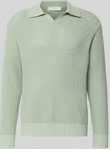 Selected Relaxed fit Gebreide pullover van puur katoen Model 'DERECK'