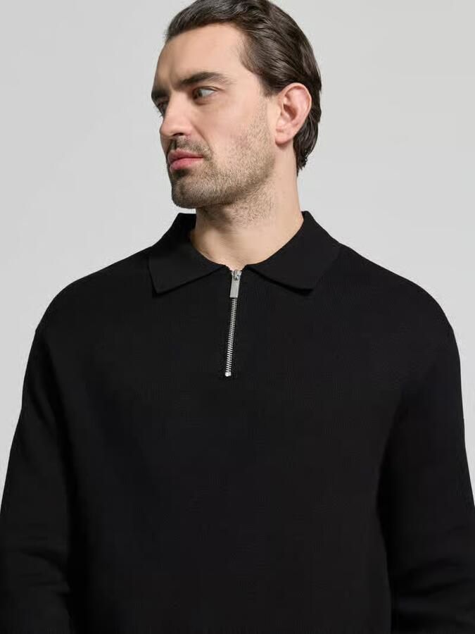 Selected Homme Relaxed fit gebreide pullover van viscosemix model 'TELLER' - Foto 2
