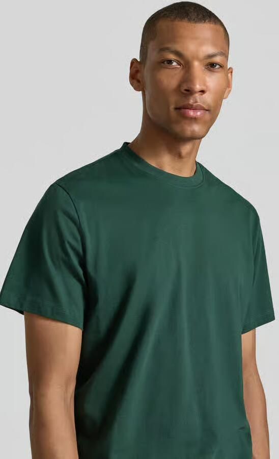 Selected relaxed fit T-shirt van puur katoen model 'ASPEN'