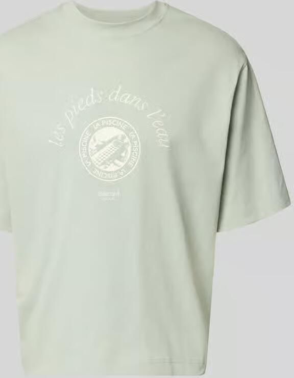 Selected Homme relaxed fit T-shirt van puur katoen model 'BOXYNORMAN GRAPHIC' - Foto 6