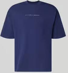 SELECTED MEN Heren Polo's & T-shirts Slhrelaxnorman License Ss Tee Donkerblauw - Foto 7