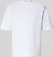 Selected relaxed fit T-shirt van puur katoen model 'NORMAN' - Foto 3