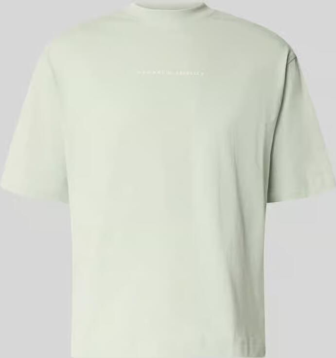 Selected Homme relaxed fit T-shirt van puur katoen model 'NORMAN' - Foto 5