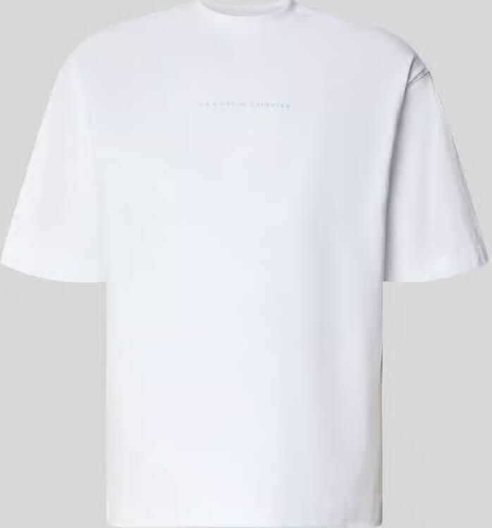 Selected Homme relaxed fit T-shirt van puur katoen model 'NORMAN' - Foto 4