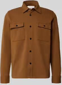 Selected relaxed fit vrijetijdsoverhemd van katoenmix model 'JACKIE' - Foto 4
