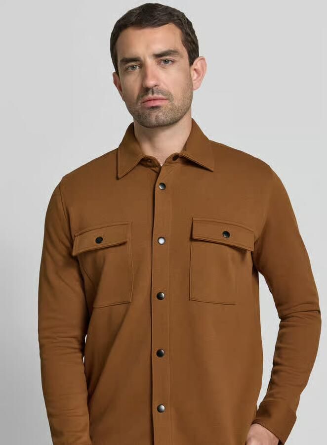 Selected Homme relaxed fit vrijetijdsoverhemd van katoenmix model 'JACKIE' - Foto 3