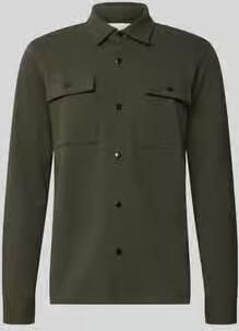 Selected relaxed fit vrijetijdsoverhemd van katoenmix model 'JACKIE'