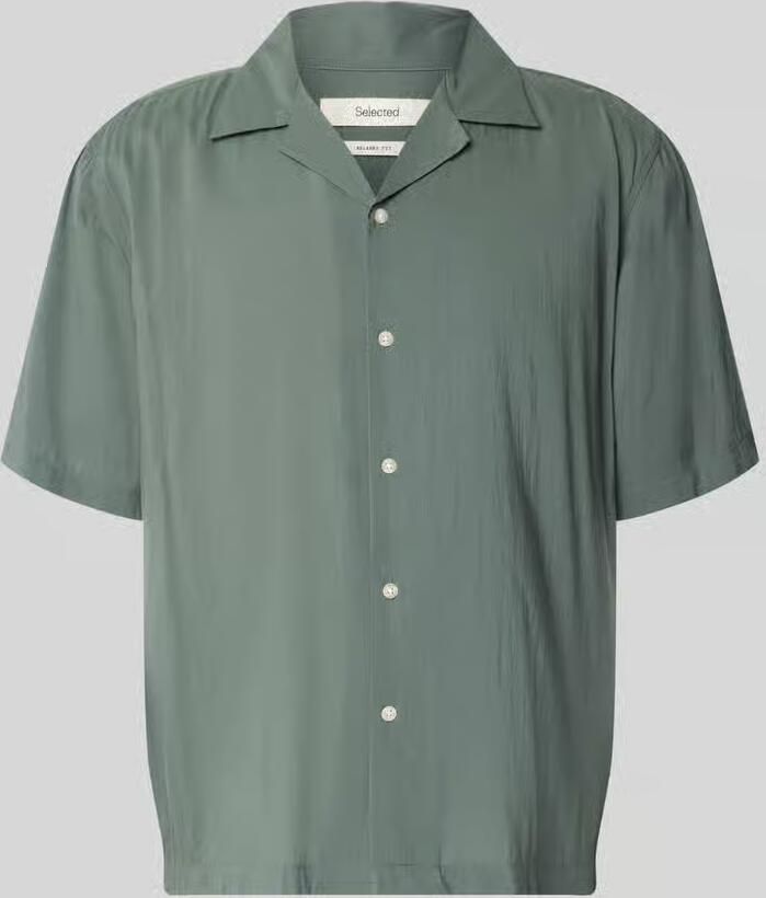 Selected Homme relaxed fit vrijetijdsoverhemd van katoenmix model 'RELAXAIR' - Foto 2