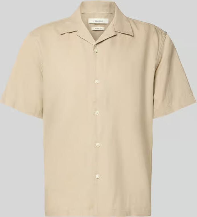 Selected Homme relaxed fit vrijetijdsoverhemd van mix van katoen en linnen model 'RLXCLAY' - Foto 6
