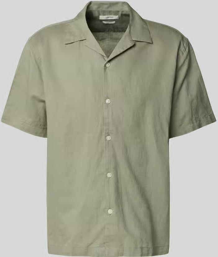 Selected Homme relaxed fit vrijetijdsoverhemd van mix van katoen en linnen model 'RLXCLAY' - Foto 5