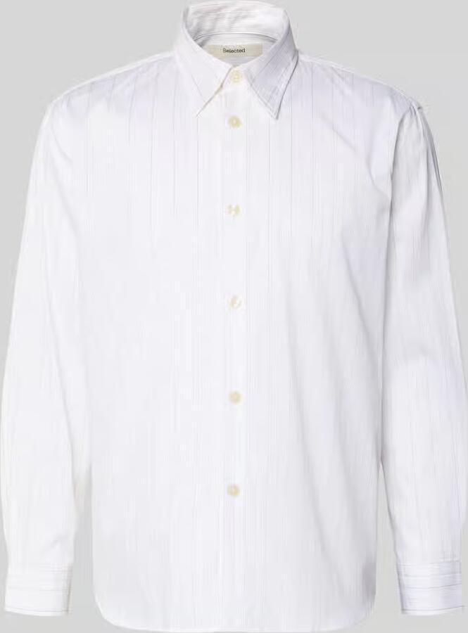 Selected Homme relaxed fit vrijetijdsoverhemd van puur katoen model 'GEORGE' - Foto 2