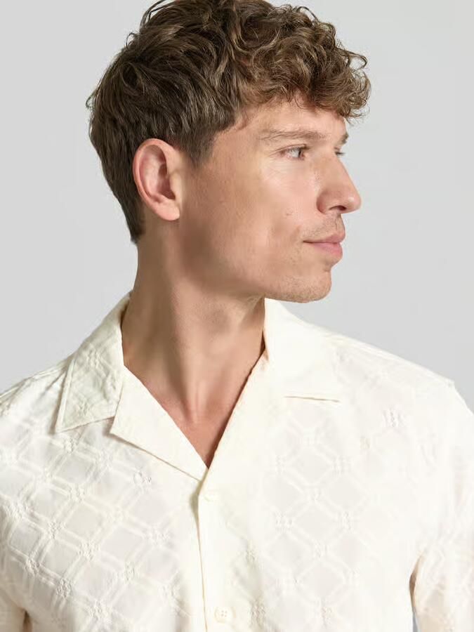 Selected Homme relaxed fit vrijetijdsoverhemd van puur katoen model 'HAMISH'