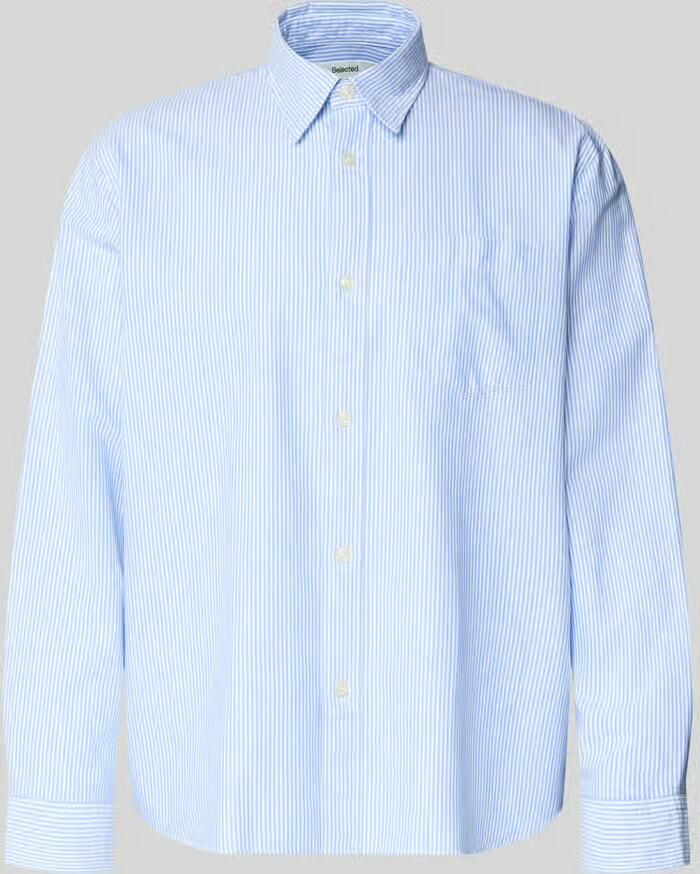 Selected Homme Relaxed fit vrijetijdsoverhemd van puur katoen model 'OXFORD SHIRT'